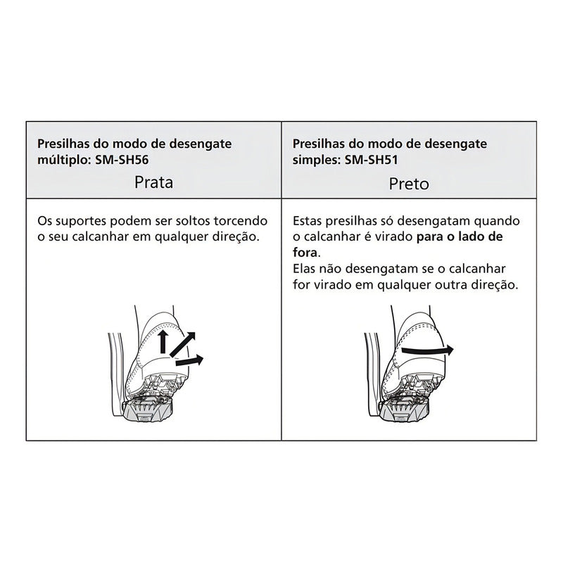 Calzado Shimano Sm-sh56 Con Pedal Click'r De Fácil Desconexión