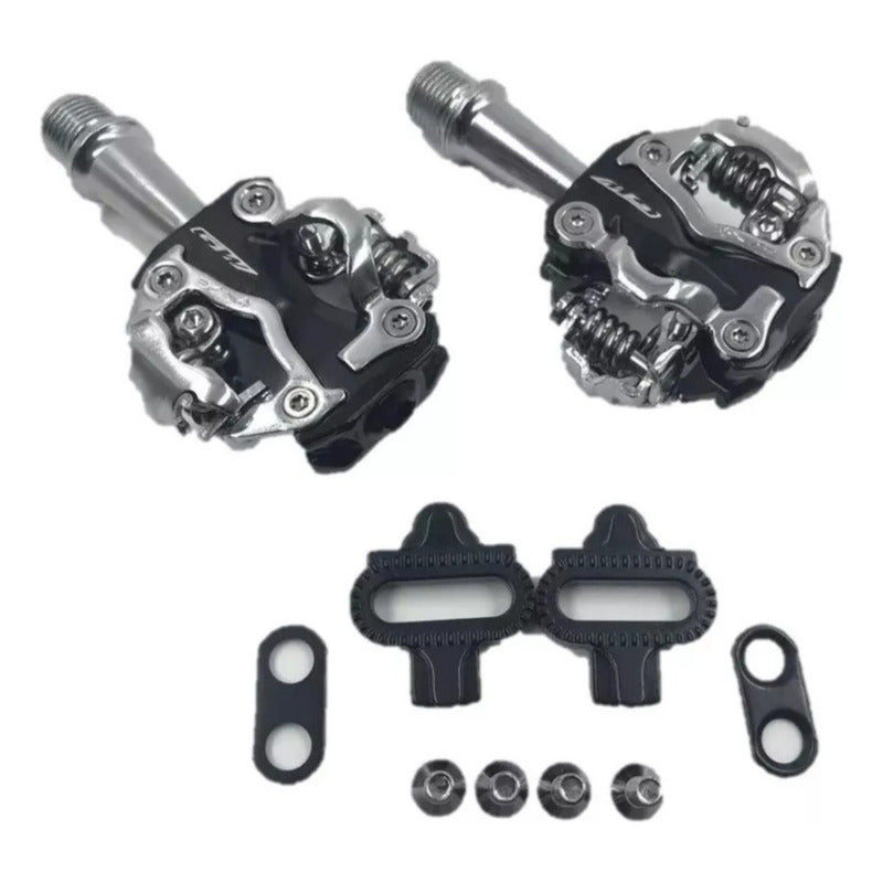 Pedales Mtb Bicicleta Gw Zp 108s En Aluminio Solo Chocles