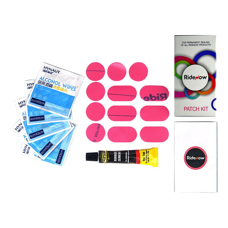 2 Neumáticos Tpu Ruta Ridenow 700x18-32c 45mm + Kit Parches Presta Negro