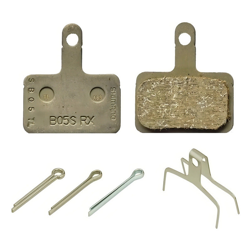 Pastillas De Freno Disco Shimano B05s-rx Resina Con Resorte