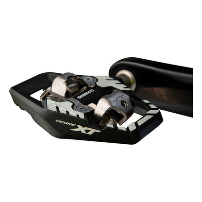 Pedales Bicicleta Mtb Enduro Shimano Deore Xt8120 Con Calas Negro