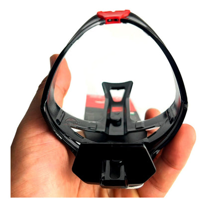 Porta Caramañola Elite Cannibal Xc Negro/ Rojo Ciclismo