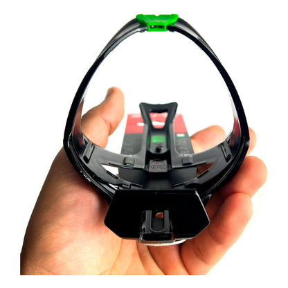 Porta Caramañola Elite Cannibal Xc Negro/ Verde Ciclismo