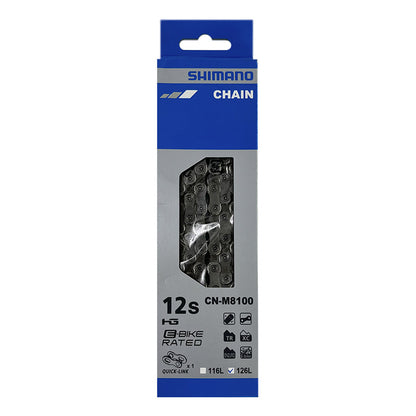 Cadenilla Bicicleta Shimano Xt M8100 12 Velocidades Gris