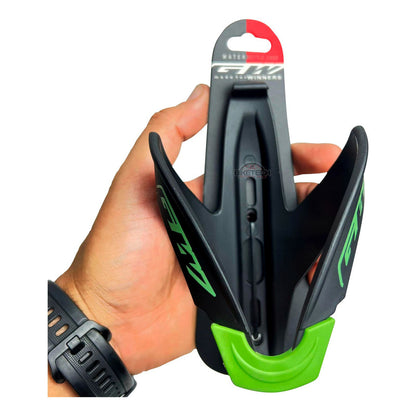 Porta Caramañola Gw Verde Fibra De Vidrio Ruta Mtb
