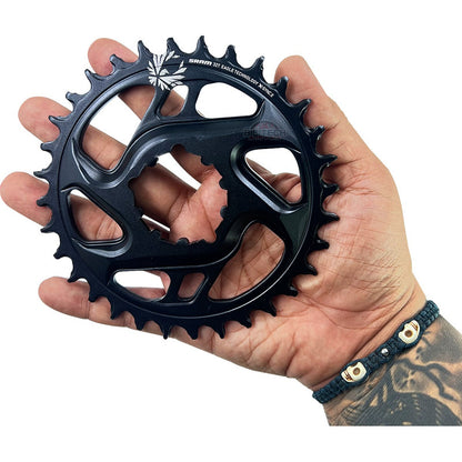 Coronilla Plato Sram Gx Eagle 12v 32t 6mm De Montaje Directo Negro