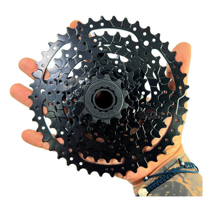 Pacha 8 Velocidades Sunrace M680. 11-42 + Cadena Kmc X8 Mtb Negro
