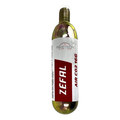 12 Pipeta Cartuchos Zefal 16 Gr Co2 Aire Comprimido Ruta Mtb Dorado
