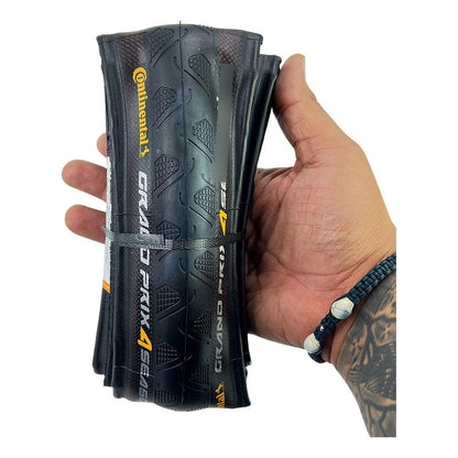 Llanta Ruta Continental 700x28 Grand Prinx 4 Estaciones Negro