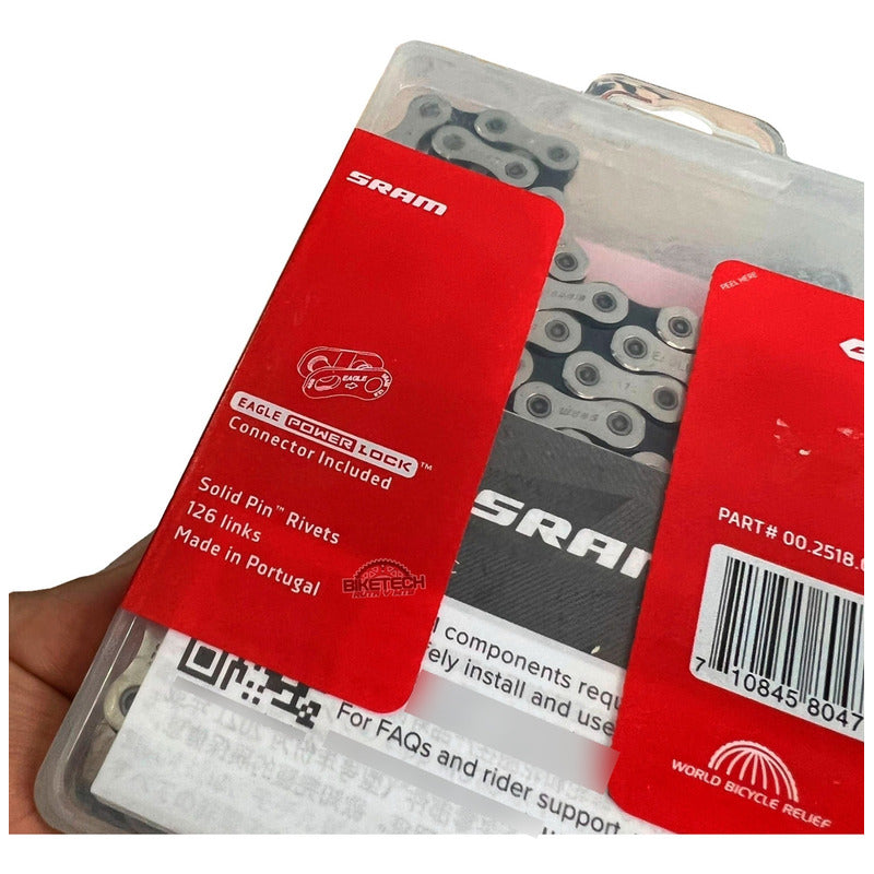 Cadenilla 12v Mtb Sram Gx Eagle Cadena 12 Velocidades Sx Nx Gris