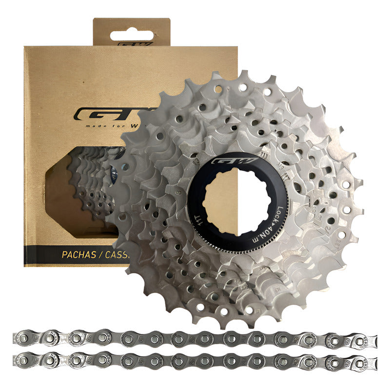 Pacha 8 Velocidades Gw 11-28 + Cadena Gw S51 Ruta Gris 11 28