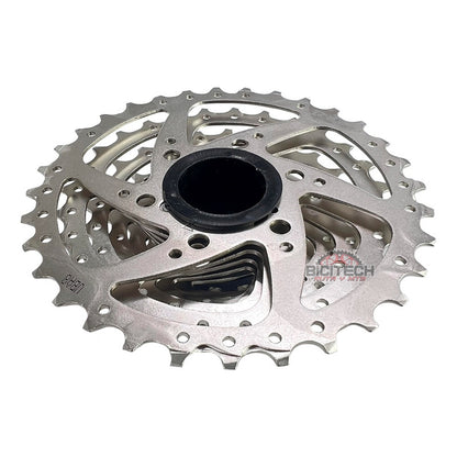 Pacha 8 Velocidades Sunrace M66 11-32 Cassette Ruta/ Mtb - Plateado - 11 - 32