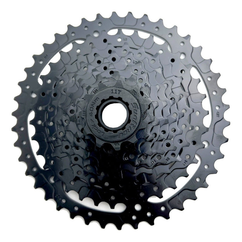 Pacha Cassette Mtb Sunrace Cs-m980 11/42t 9 Velocidades - Negro - 11 - 42