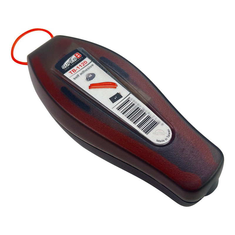 Kit De Parches Super B Tb 1120 Autoadhesivos Negro