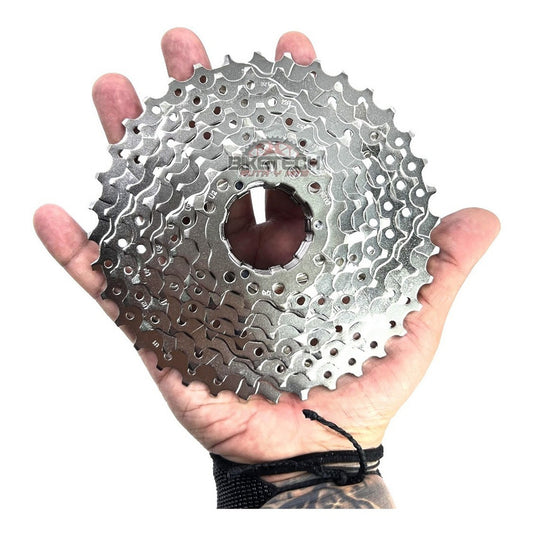 Pacha 9v Mtb 11-36t Cs-m98 Sunrace Compatible Shimano Plateado