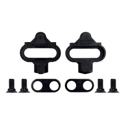 Pedales Bicicleta Mtb Shimano Me 700 Doble Cara Incluyen Calas Sm Sh51 Negro Nocturno