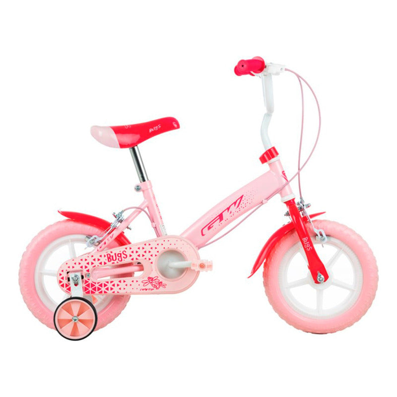 Bicicleta Niño Rin 12 Gw Bugs Doble Freno Con Auxiliar