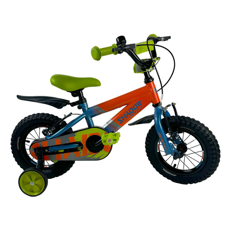 Bicicleta Bmx Niño Rin 12 Gw Shadow Ruedas Auxiliares