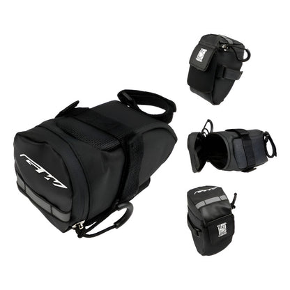 Bolso Alforja Para Bicicleta Gw Easy Bag Ruta Y Mtb Negro