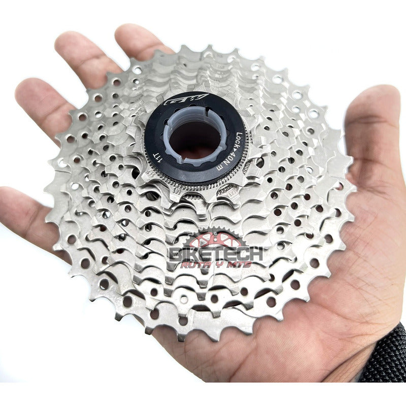 Pacha 11 Velocidades Gw 11-32 Ruta + Cadena Gw Sx11 Gris 11 32