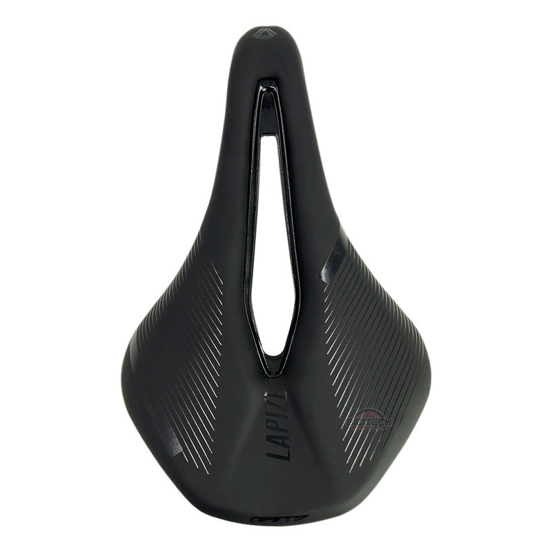 Asiento Sillín Bicicleta Gw Lapize 165mm Antiprostático Negro 25 Cm 16.5 Cm