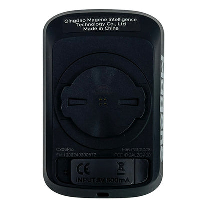 Ciclocomputador Magene C206 Pro Gratis Banda Sensor Soporte Negro