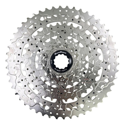 Pacha 9 Velocidades Cassette Sunrace M983 11-50 Bicicleta Cantidad Máxima De Dientes 50 Cantidad Mínima De Dientes 11 Color Gris