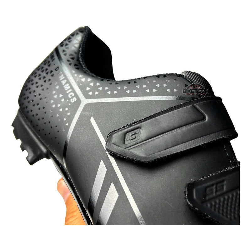 Zapatillas Sio Sm Mtb + Pedales Exustar Pm211-01 Mtb