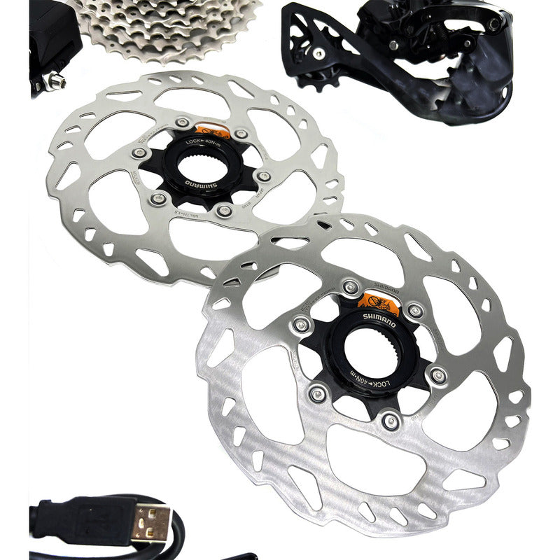 Grupo Shimano Bicicleta De Ruta Di2 Electrónico 105 R7170 12 Velocidades