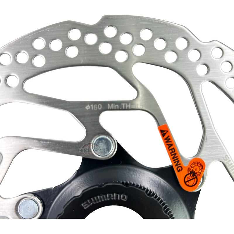 Rotor Disco Freno Shimano Centerlock Rt30 160mm Gris Oscuro