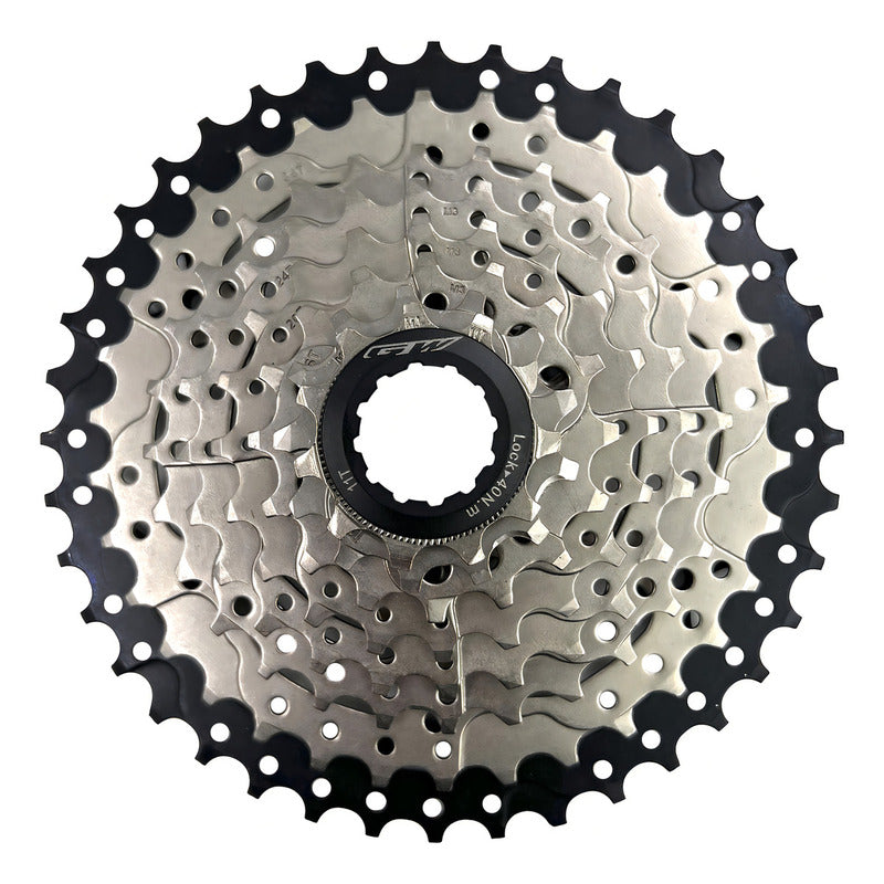 Pacha De 8 Velocidades Gw 11-40 Casette 8v Mtb Cantidad Máxima De Dientes 40 Cantidad Mínima De Dientes 11 Color Cromado
