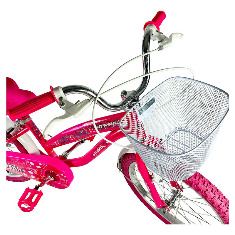 Bicicleta Playera Rin 20 Niña Ontrail Flower
