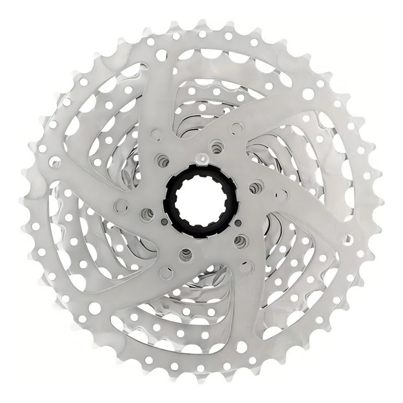 Pacha Cassette 9 Velocidades Sunrace M980 11-40 Plateado Bicicleta Mtb