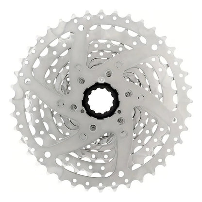 Pacha Cassette 9 Velocidades Sunrace M980 11-40 Plateado Bicicleta Mtb