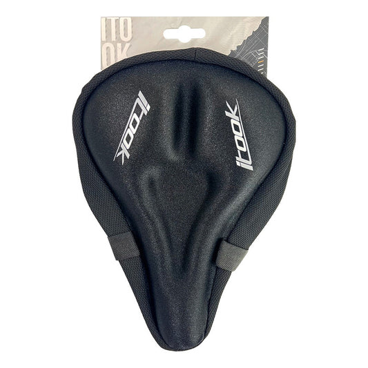 Forro Protector Sillín Bicicleta Itook Gel Extra Cómodo  Negro Estandar