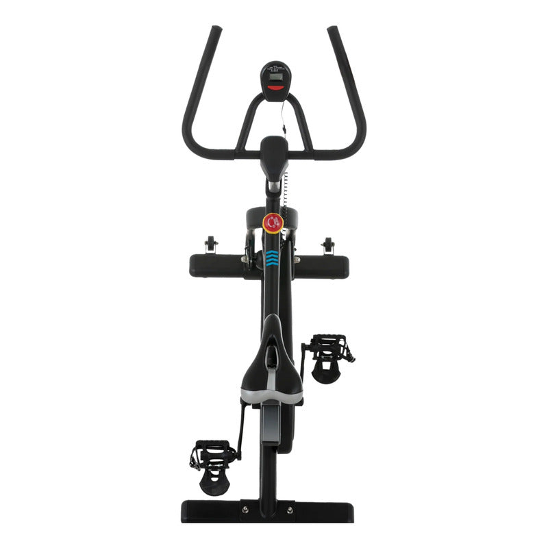 Bicicleta De Spinning Sportfitness Vicenza 2.0 Negra Negro