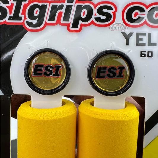 Mangos De Bicicleta Esi Grips Chunky Amarillo Puños Mtb
