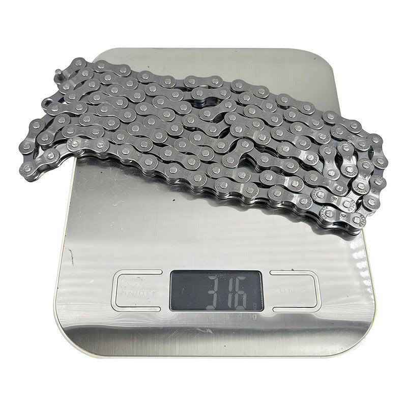 Cadena Sunrace M84 8 Velocidades Gris Mtb Sin Eslabón Rápido