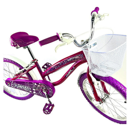 Bicicleta Playera Rin 20 Niña Ontrail Flower