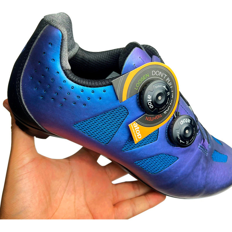 Zapatillas Ciclismo Gw Bicicleta De Ruta Doble Boa