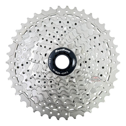 Combo 10v Pacha Sunrace Ms2. 11-42 + Cadena Shimano Hg54 Mtb 11 42 Plateado