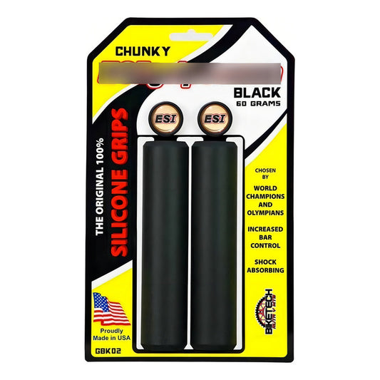 Puños Esi Grips Chunky Vs/ Colores 60gr Bici Mtb Xc - Celero Color Negro