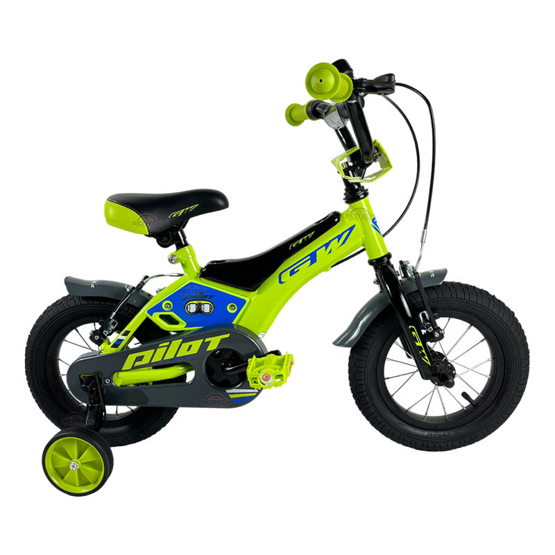 Bicicleta Bmx Rin 12 Niño Gw Pilot 100 Ruedas Auxiliares