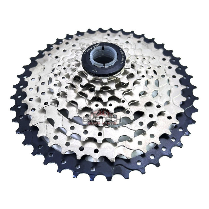 Cassette Gw 11-42 8v Pacha Para Bicicleta De Montaña Gris 11 42