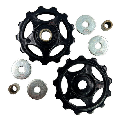 Rodajas De Tensor Shimano Altus Alivio M410 8 Velocidades Negro