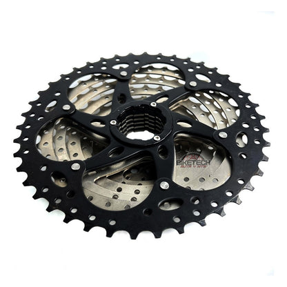 Pacha Piñonera Gw 11-42 9 Velocidades 9v Compatible Shimano Cromado