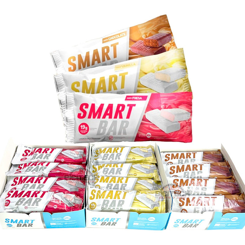 Smartbar Proteina Caja X 24