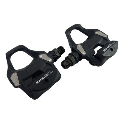 Pedales Bicicleta Ruta Shimano Pd-r550l X 165mm Con Calas