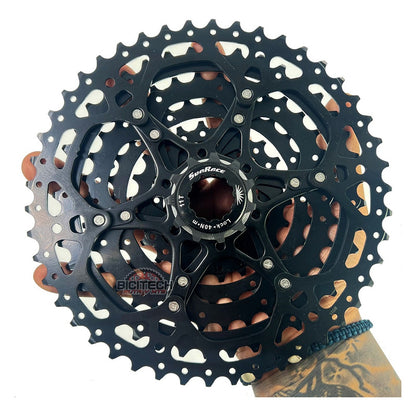 Pacha 9 Velocidades Sunrace M983/ 11-46 Cassette Mtb Negro 11 46