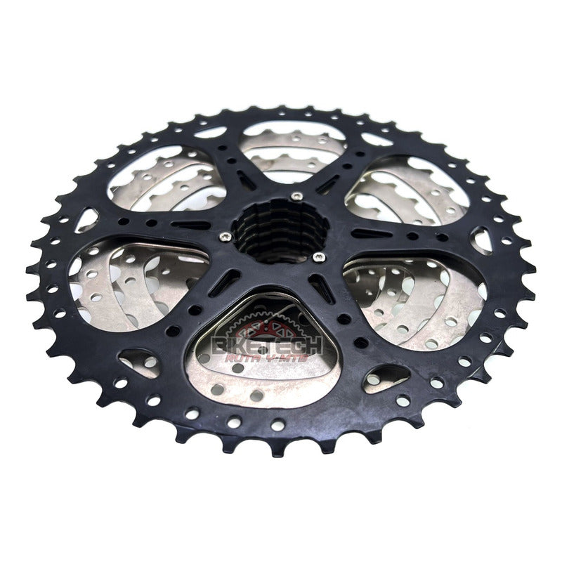 Combo Pacha Cassette Gw 8 V 11-42 + Cadenilla Shimano Hg40